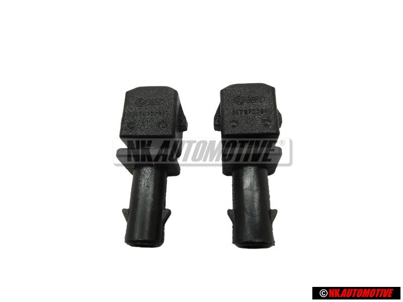 2x VW Originale Scatola Spine Piatte - 357972761