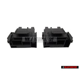 2x VW Originale Portavalvole Per Fusibile Piatto - 1H0937530