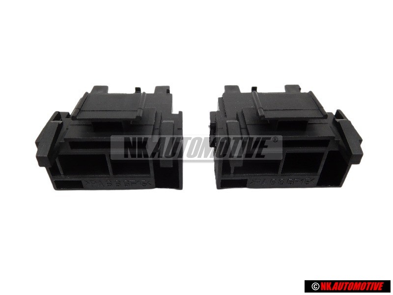 2x VW Originale Portavalvole Per Fusibile Piatto - 1H0937530