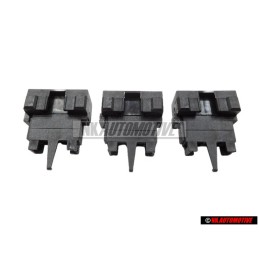 3x VW Originale Portavalvole Per Fusibile Piatto - 1H0937530