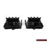 2x VW Originale Scatola Contatti Piatti - 321945249