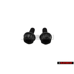2x VW Originale Vite Testa Esag. Con Collare, Autobloccante - N 90592703