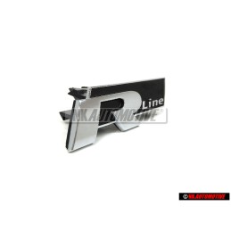 VW Originale RLINE Fronte Logo Emblema Scritta Cromo - 3AA853948 FXC