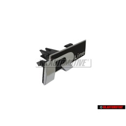 VW Originale RLINE Fronte Logo Emblema Scritta Cromo - 3AA853948 FXC