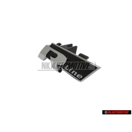 VW Originale RLINE Fronte Logo Emblema Scritta Cromo - 3AA853948 FXC