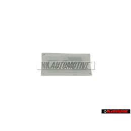 Audi Originale S3 Posteriore Logo Emblema Scritta Cromo Rosso - 8P0853735 2ZZ