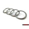 Audi Originale Anelli Coperchio Motore Logo Emblema Simbolo Argento - 022103940C