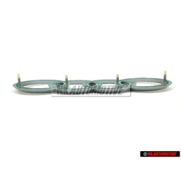 Audi Originale Anelli Coperchio Motore Logo Emblema Simbolo Argento - 4H0103940A