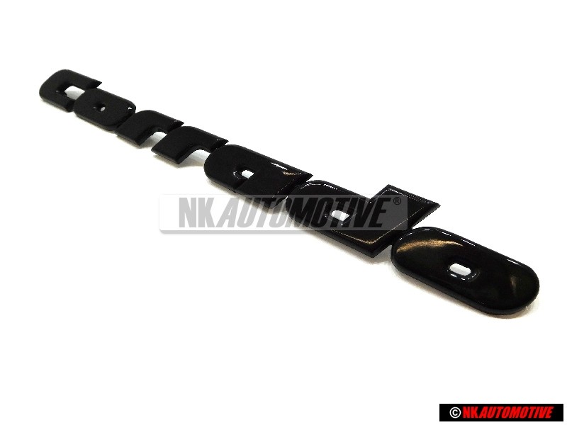 VW Originale CORRADO Posteriore Logo Emblema Scritta Nero - 535853687 ROH