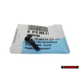 VW Originale Vite Lenticolare Lamiera - N 01396921
