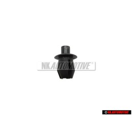 VW Originale Ribattino Ad Espansione Nero Satinato - N 0385501 01C
