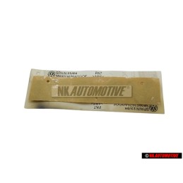 VW Originale V6 TDI Posteriore Logo Emblema Scritta Cromo Rosso - 3B0853675ADGQF