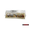 VW Originale V6 TDI Posteriore Logo Emblema Scritta Cromo Rosso - 3B0853675ADGQF