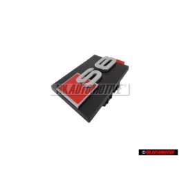 Audi Originale S6 Fronte Logo Emblema Scritta Nero Cromo Rosso - 4B3853735A 2ZZ