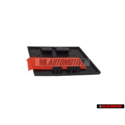 Audi Originale S6 Fronte Logo Emblema Scritta Nero Cromo Rosso - 4B3853735A 2ZZ