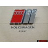 Audi Originale S8 Fronte Logo Emblema Scritta Cromo Rosso - 4D0853736A 2ZZ
