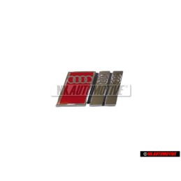 Audi Originale S8 Fronte Logo Emblema Scritta Cromo Rosso - 4D0853736A 2ZZ