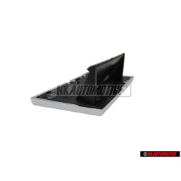 Audi Originale S8 Fronte Logo Emblema Scritta Cromo Rosso - 4D0853736A 2ZZ