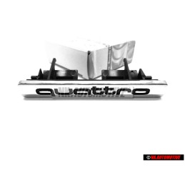 Audi Originale QUATTRO Fronte Logo Emblema Scritta Cromo - 4D0853736E 2ZZ