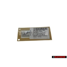 Audi Originale 4.2 Posteriore Logo Emblema Scritta Cromo - 4E0853743L 2ZZ