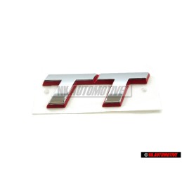 Audi Originale TT Posteriore Logo Emblema Scritta Cromo Rosso - 8N0853743C 2ZZ