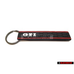 VW Originale Portachiavi Nero/Rosso - 1KM087013A 6J1