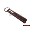VW Originale Portachiavi Nero/Rosso - 1KM087013A 6J1