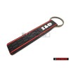 VW Originale Portachiavi Nero/Rosso - 1KM087013A 6J1