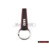 VW Originale Portachiavi Nero/Rosso - 1KM087013A 6J1