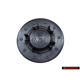 VW Originale Copriruota Nero Satinato/Cromo Lucido - 7H0601151B RVB