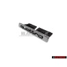 Audi Originale QUATTRO Fronte Logo Emblema Scritta Cromo - 8E0853736B 2ZZ
