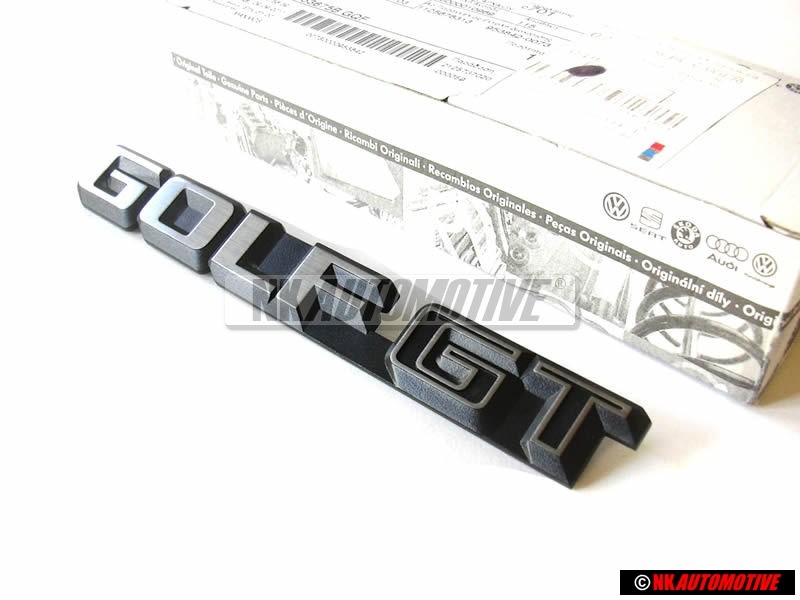 VW Originale GOLF GT Posteriore Logo Emblema Scritta - 191853687H GX2
