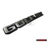 VW Originale GOLF GT Posteriore Logo Emblema Scritta - 191853687H GX2