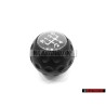 VW Originale Pomello Leva Cambio Nero Satinato - 171711141E 01C