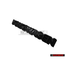 VW Originale VOLKSWAGEN Posteriore Logo Emblema Scritta Nero - 321853685C 01C