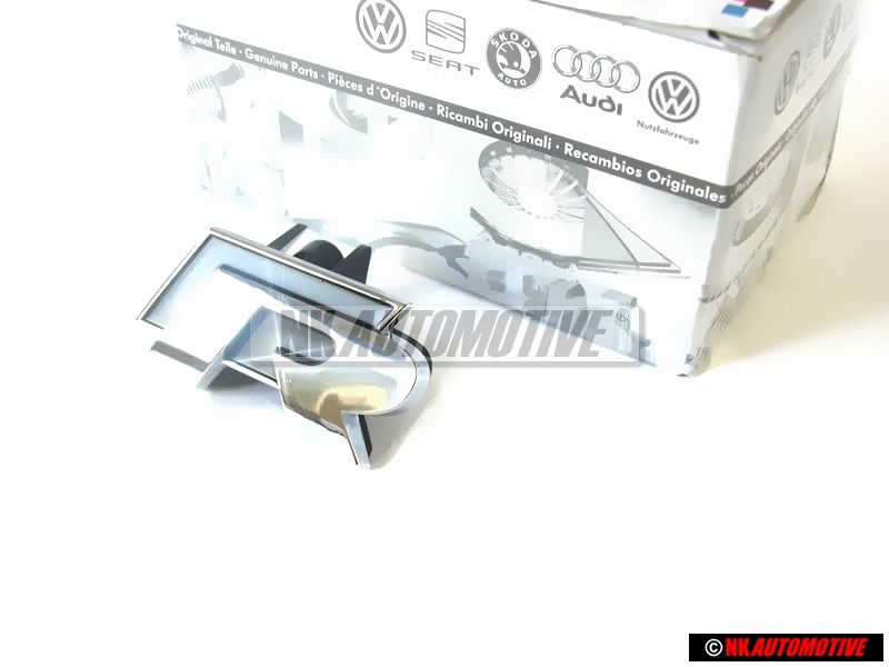 VW Originale R LINE Fronte Logo Emblema Scritta Cromo - 5K0853679C FXC