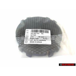 VW Originale Griglia Nido D'Ape Nero Scuro - 5K0853343 H81