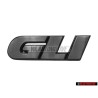 VW Originale GLI Fronte Logo Emblema Scritta Argento Spazzolato - 165853679F GX2
