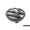 VW Originale Fronte Logo Emblema Simbolo Nero - 165853601A 01C