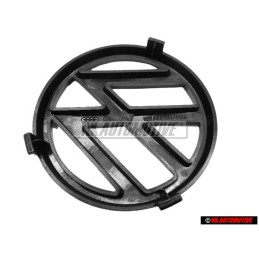 VW Originale Fronte Logo Emblema Simbolo Nero - 165853601A 01C