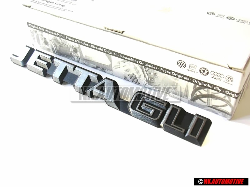 VW Originale JETTA GLI Posteriore Logo Emblema Scritta - 165853687D GX2