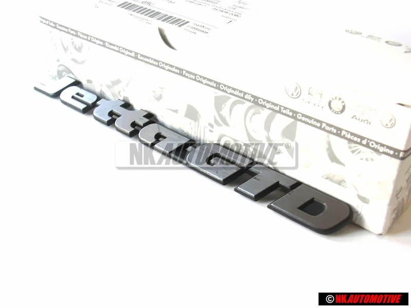 VW Originale JETTA GTD Posteriore Logo Emblema Scritta - 165853687S GX2