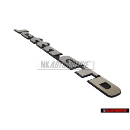 VW Originale JETTA GTD Posteriore Logo Emblema Scritta - 165853687S GX2