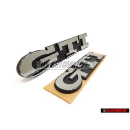 VW Originale SET GTi Griglia Frontale e Posteriore avvio Emblema - Golf MK3