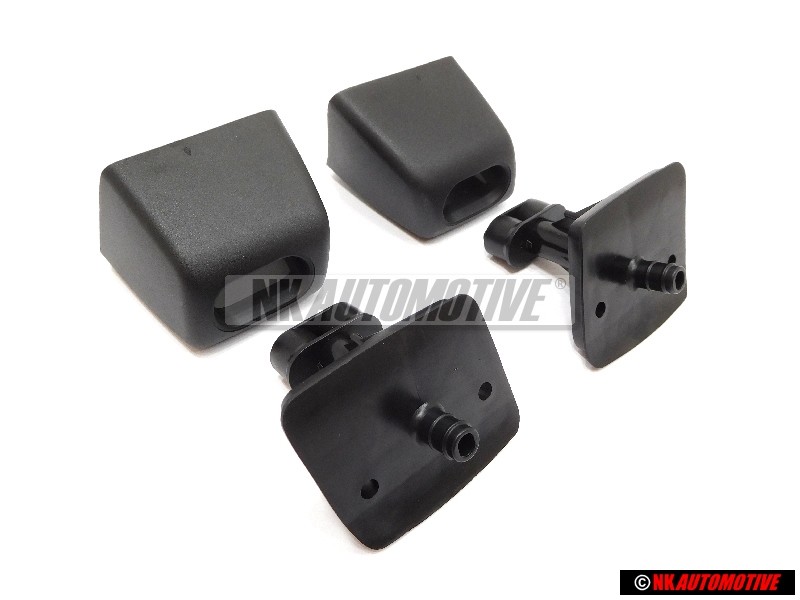 VW Originale SET Fari Rondella Ugello Vettori Caps - Golf/Jetta MK3