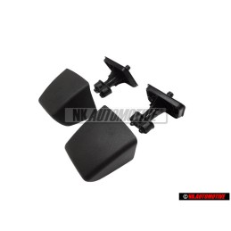 VW Originale SET Fari Rondella Ugello Vettori Caps - Golf/Jetta MK3