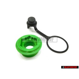 VW Originale SET Scatola Del Cambio Controllo Plug & Tappo Verde - Golf MK1/2/3