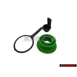 VW Originale SET Scatola Del Cambio Controllo Plug & Tappo Verde - Golf MK1/2/3