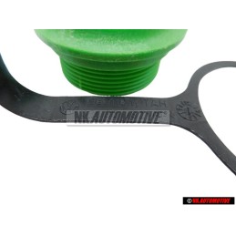 VW Originale SET Scatola Del Cambio Controllo Plug & Tappo Verde - Golf MK1/2/3