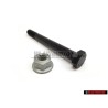 VW Originale SET Anteriore Sospensione Strut Hub pizzico Bolt & Dado - Passat